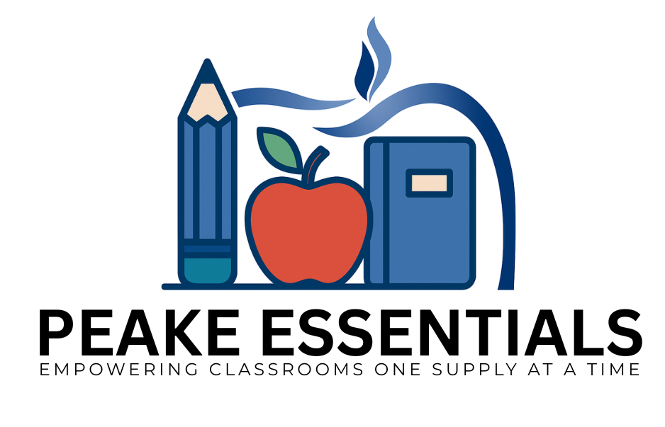 Teacher Supply Center white Peake Essentials: Empowering Classrooms One Supply at a time