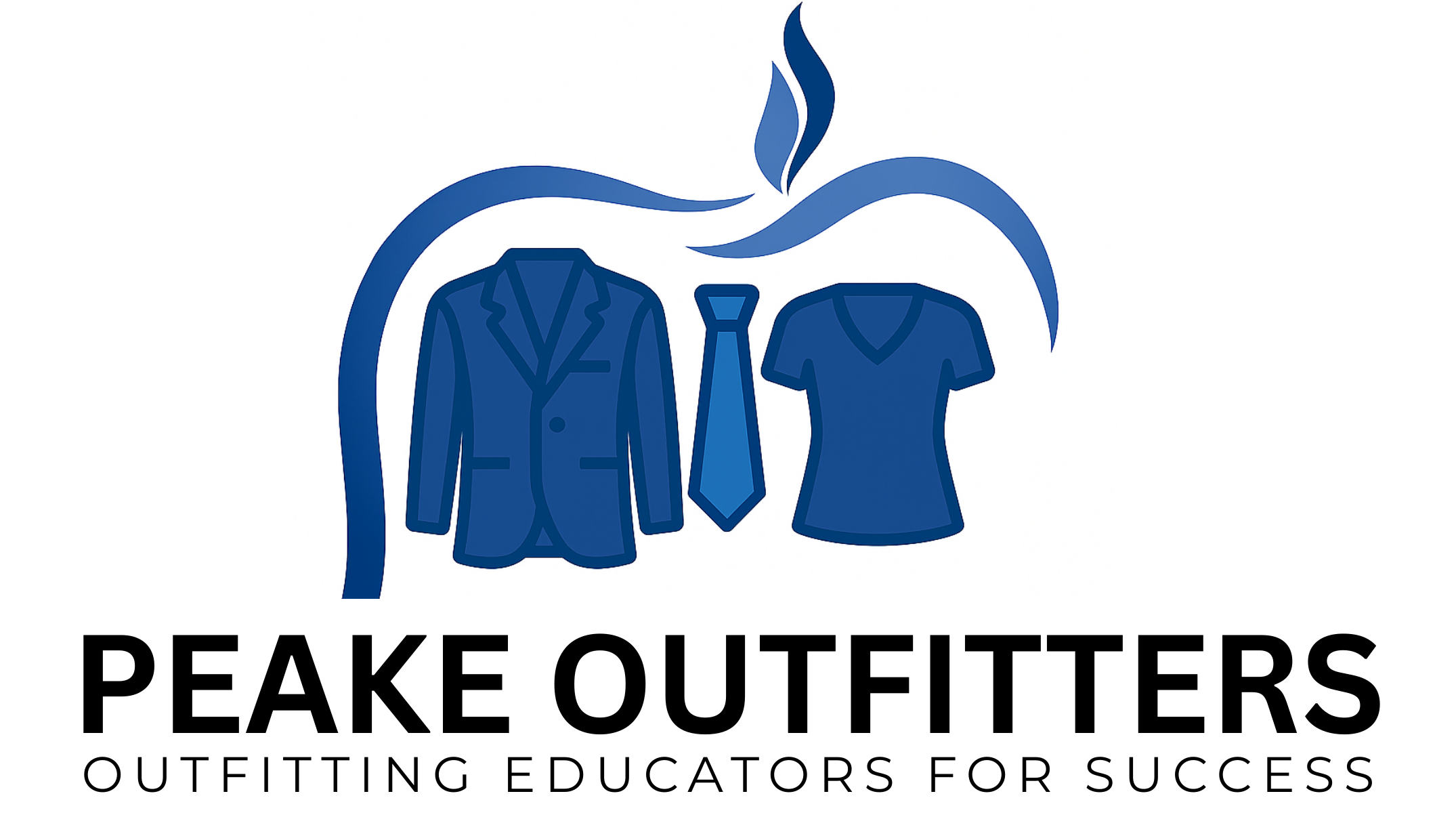 Peake Outfitters logo that reads Outfitting educators for success